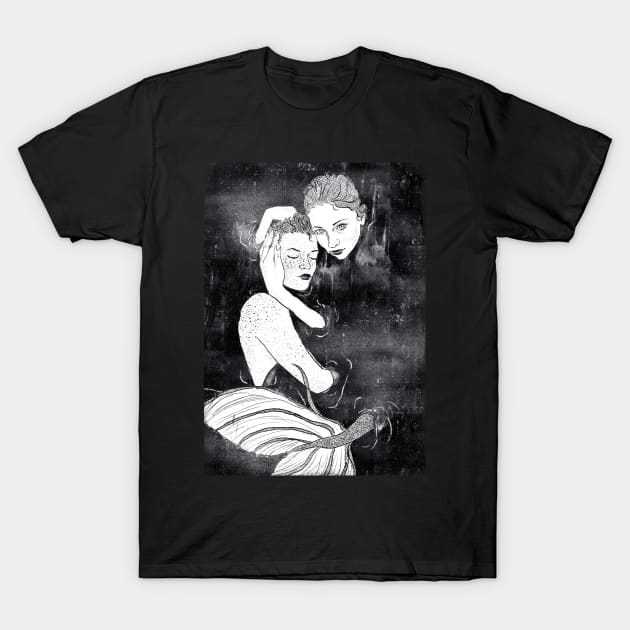 Mermaids T-Shirt by aLouro